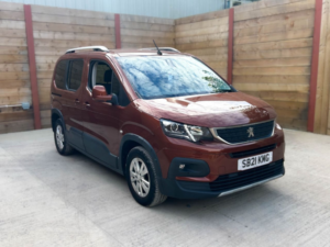 2021 Peugeot Rifter Petrol Auto Wheelchair Accessible Disabled Access Vehicle Wav in Bronze — image 5