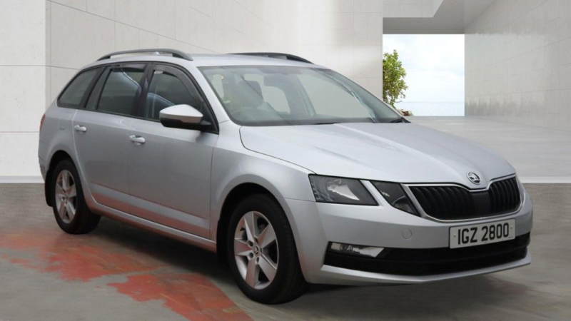 2018 Skoda Octavia 2.0 Tdi Se Estate 5dr Diesel Manual Euro 6 (s/s) (150 Ps) in Silver — image 1