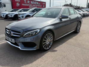 2016 Mercedes-Benz C Class 2.1 C220d Amg Line G-Tronic+ 4matic Euro 6 (s/s) 4dr in Grey — image 5