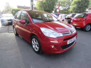 2015 Citroen C3 1.6 Vti Exclusive Auto Euro 5 5dr in Red — image 3