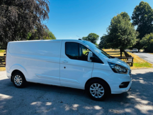 2023 Ford Transit Custom 2.0 300 Ecoblue Limited L2 H1 Euro 6 (s/s) 5dr in White — image 2