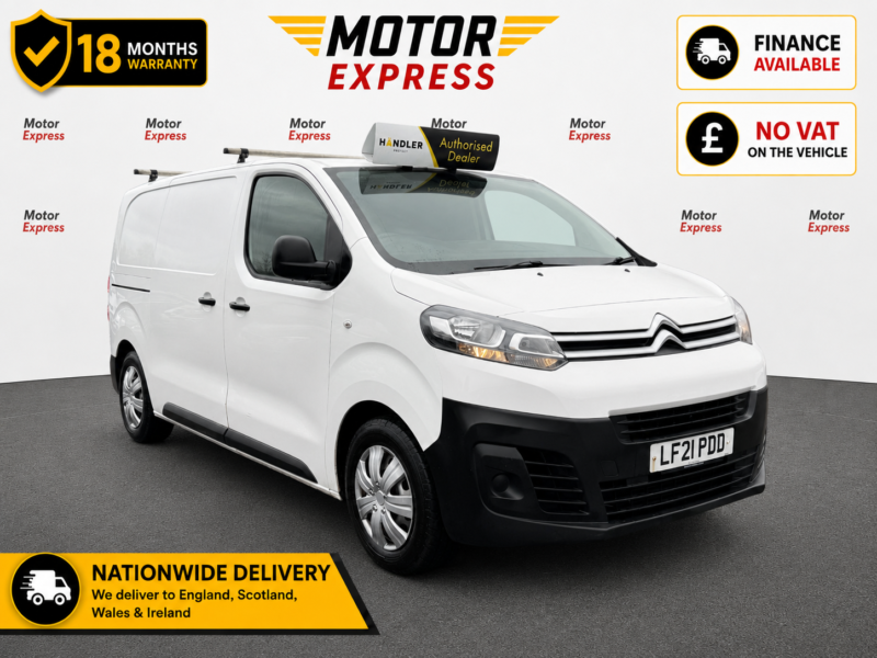 2021 Citroen Dispatch 1.5 Bluehdi 1000 Enterprise M in White — image 1