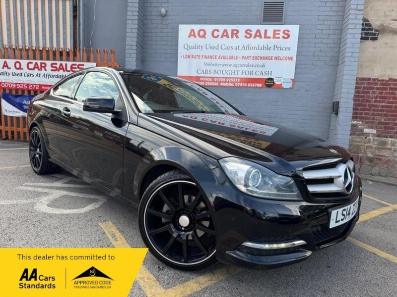 2014 Mercedes-Benz C Class 2.1 C220 Cdi Executive Se G-Tronic+ Euro 5 (s/s) 2dr in Black — image 1