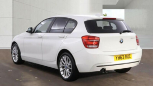 2013 BMW 1 Series 2.0 120d Sport Euro 5 (s/s) 5dr in White — image 4