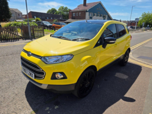 2017 Ford Ecosport 1.0t Ecoboost Titanium 2WD Euro 5 (s/s) 5dr in Yellow — image 3