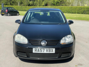 2007 Volkswagen Golf 1.9 Tdi Match DSG 5dr in Black — image 2