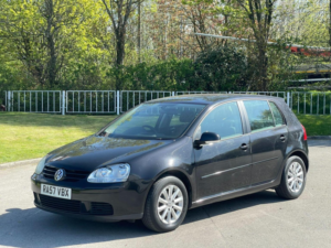 2007 Volkswagen Golf 1.9 Tdi Match DSG 5dr in Black — image 3