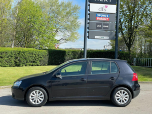 2007 Volkswagen Golf 1.9 Tdi Match DSG 5dr in Black — image 4