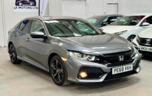 2018 Honda Civic 1.6 I-Dtec Sr Euro 6 (s/s) 5dr in Grey — image 2