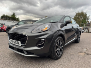 2024 Ford Puma 1.0t Ecoboost Mhev Titanium Dct Euro 6 (s/s) 5dr in Grey — image 2