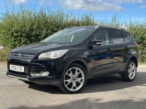 2016 Ford Kuga 2.0 Tdci Titanium 2WD Euro 6 (s/s) 5dr in Black — image 2