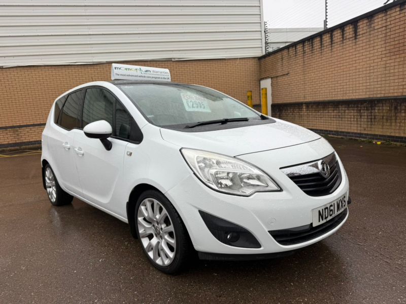 2011 Vauxhall Meriva 1.4 16v Exclusiv Limited Edition in White — image 1
