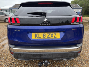 2018 Peugeot 3008 1.5 Bluehdi Gt Line Premium in Blue — image 4