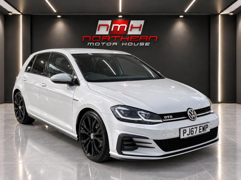 2017 Volkswagen Golf 2.0 Tdi Gtd Euro 6 (s/s) 5dr in Silver — image 1