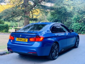 2014 BMW 3 Series 2.0 320d Xdrive M Sport in Blue — image 4