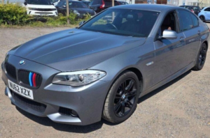 2013 BMW 5 Series 2.0 520d M Sport Auto Euro 5 (s/s) 4dr in Grey — image 3