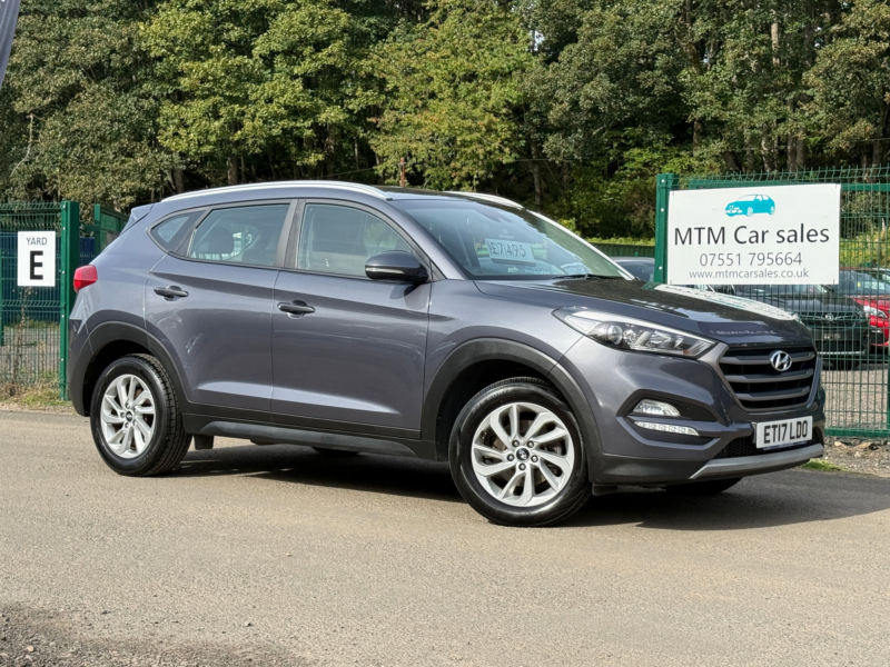 2017 Hyundai Tucson 1.6 Gdi Blue Drive Se Nav SUV 5dr Petrol Manual Euro 6 (s/s) (132 Ps) in Grey — image 1