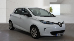 2016 Renault Zoe Dynamique Nav Electric Automatic White 5dr Low Tax+satnav+8 Stamps in White — image 3