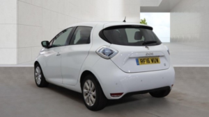 2016 Renault Zoe Dynamique Nav Electric Automatic White 5dr Low Tax+satnav+8 Stamps in White — image 4