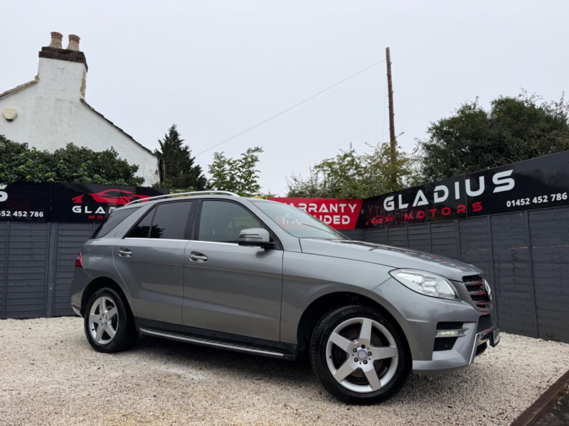 2014 Mercedes-Benz M Class 3.0 Ml350 V6 Bluetec Amg Sport G-Tronic 4WD Euro 6 (s/s) 5dr in Silver — image 1