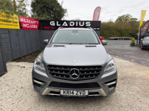 2014 Mercedes-Benz M Class 3.0 Ml350 V6 Bluetec Amg Sport G-Tronic 4WD Euro 6 (s/s) 5dr in Silver — image 2