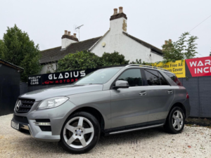 2014 Mercedes-Benz M Class 3.0 Ml350 V6 Bluetec Amg Sport G-Tronic 4WD Euro 6 (s/s) 5dr in Silver — image 3