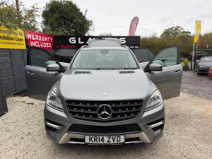 2014 Mercedes-Benz M Class 3.0 Ml350 V6 Bluetec Amg Sport G-Tronic 4WD Euro 6 (s/s) 5dr in Silver — image 5