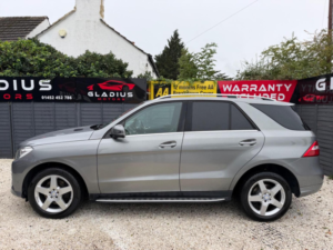 2014 Mercedes-Benz M Class 3.0 Ml350 V6 Bluetec Amg Sport G-Tronic 4WD Euro 6 (s/s) 5dr in Silver — image 6