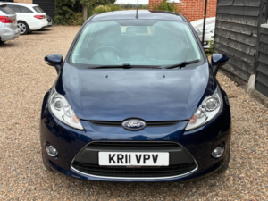 2011 Ford Fiesta 1.4 Tdci Dpf Zetec 5dr in Blue — image 2
