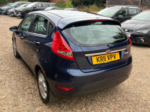 2011 Ford Fiesta 1.4 Tdci Dpf Zetec 5dr in Blue — image 4