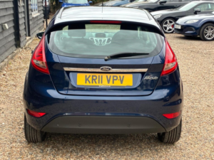 2011 Ford Fiesta 1.4 Tdci Dpf Zetec 5dr in Blue — image 5
