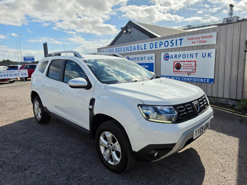 2019 Dacia Duster 1.3 Tce Comfort Euro 6 (s/s) 5dr in White — image 1