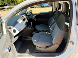 2010 Fiat 500 1.2 Pop Auto Euro 4 3dr in Blue — image 3