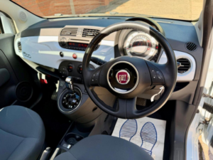2010 Fiat 500 1.2 Pop Auto Euro 4 3dr in Blue — image 6