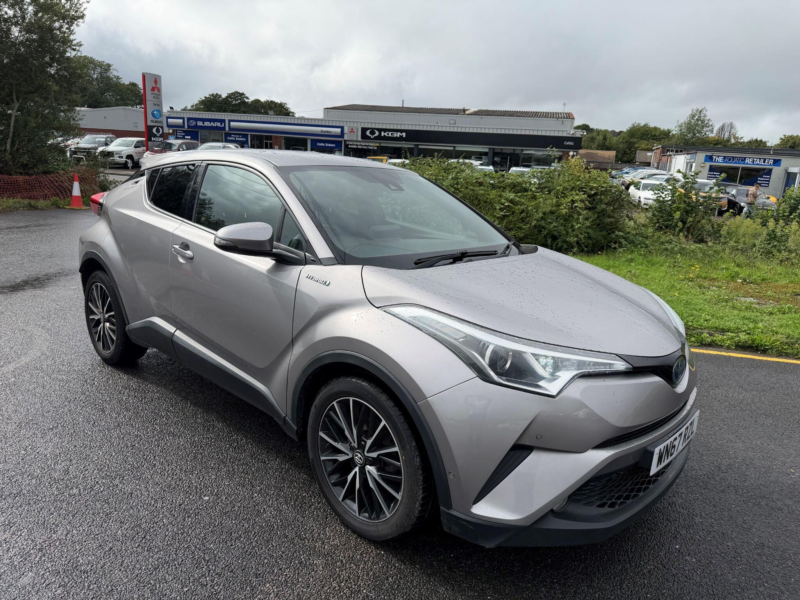 2017 Toyota C-Hr 1.8 Vvt-H Excel CVT Euro 6 (s/s) 5dr in Silver — image 1
