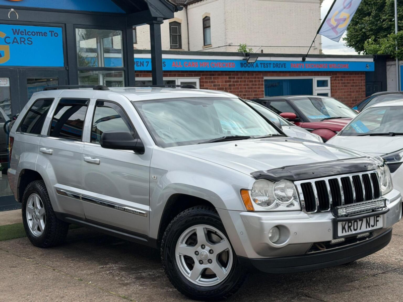 2007 Jeep Grand Cherokee 3.0 Crd Limited 4WD 5dr in Silver — image 1