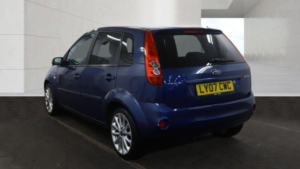 2007 Ford Fiesta 1.4 Zetec Climate 5dr in Blue — image 4