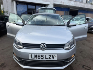 2015 Volkswagen Polo 1.2 Tsi Bluemotion Tech Se DSG Euro 6 (s/s) 5dr in Silver — image 2