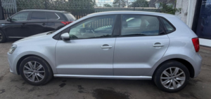 2015 Volkswagen Polo 1.2 Tsi Bluemotion Tech Se DSG Euro 6 (s/s) 5dr in Silver — image 4