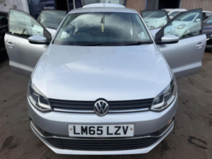 2015 Volkswagen Polo 1.2 Tsi Bluemotion Tech Se DSG Euro 6 (s/s) 5dr in Silver — image 5