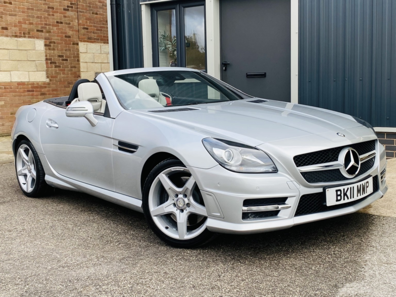 2011 Mercedes-Benz Slk 1.8 Slk200 Blueefficiency Amg Sport Edition 125 in Silver — image 1