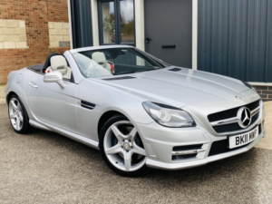 2011 Mercedes-Benz Slk 1.8 Slk200 Blueefficiency Amg Sport Edition 125 in Silver — image 2