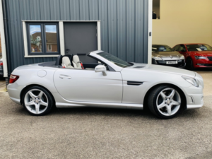 2011 Mercedes-Benz Slk 1.8 Slk200 Blueefficiency Amg Sport Edition 125 in Silver — image 4