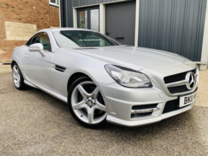 2011 Mercedes-Benz Slk 1.8 Slk200 Blueefficiency Amg Sport Edition 125 in Silver — image 5