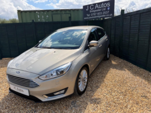 2017 Ford Focus 1.5 Tdci Titanium X Euro 6 (s/s) 5dr in Silver — image 3