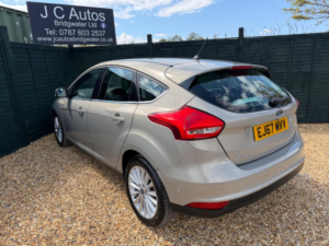 2017 Ford Focus 1.5 Tdci Titanium X Euro 6 (s/s) 5dr in Silver — image 4