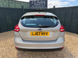 2017 Ford Focus 1.5 Tdci Titanium X Euro 6 (s/s) 5dr in Silver — image 5