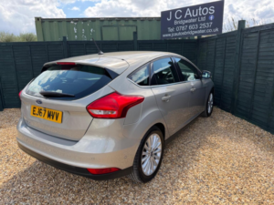 2017 Ford Focus 1.5 Tdci Titanium X Euro 6 (s/s) 5dr in Silver — image 6