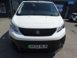 2022 Peugeot E-Expert E 1200 75kwh Professional Standard Panel Van Auto Mwb 6dr in White — image 2