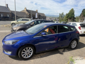 2017 Ford Focus 1.5 Tdci Titanium Hatchback 5dr Diesel Manual Euro 6 (s/s) (120 Ps) in Blue — image 4